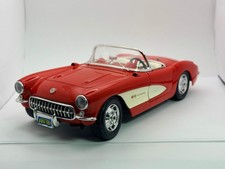 1957 Chevrolet Corvette Burago 1/18 Red