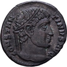 [#1546179] Roman Empire, Constantine I, Ae, 324, Thessalonica, Bronze, EF, RIC:1