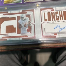 2023 National Treasures Bijan Robinson College Jersey Auto Booklet RC #8/11