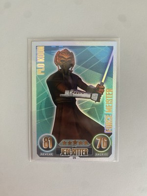 Topps Star Wars Force Attax Clone Wars Serie 1 - PLO KOON Force Meister - 176