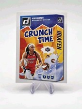 2025 Donruss WNBA Kiki Iriafen Crunch Time (RC) Washington Mystics