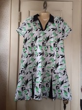 Stella Parker Woman's Active Wear Golf & Tennis Dress Size XL NEW WITH TAGS