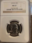 1970-D Washington Quarter — photo from another recent sale