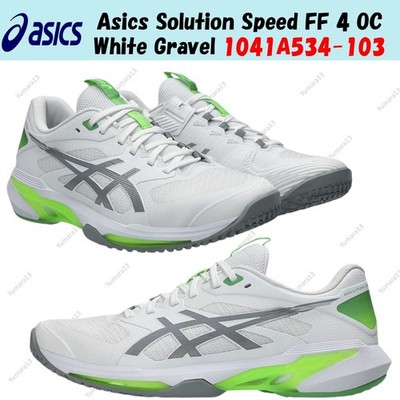 Asics Solution Speed FF 4 OC White Gravel 1041A534-103 Herren Gr.