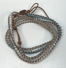 Victoria Emerson Leather Corded Wrap Bracelet 21.2g — photo 1