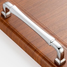 BEROSSA 10 Pack 5 Inch Polished Chrome Cabinet Pulls Chrome Cabinet Handles