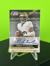 2022 Leaf Pro Set Draft - Autographs Pierce Clarkson #PSA-PC1 Gold (AU, RC)