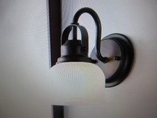 Jonathan Y Virginia 5.75 in. 1-light Oil Rubbed Bronze Metal LED Vanity Light