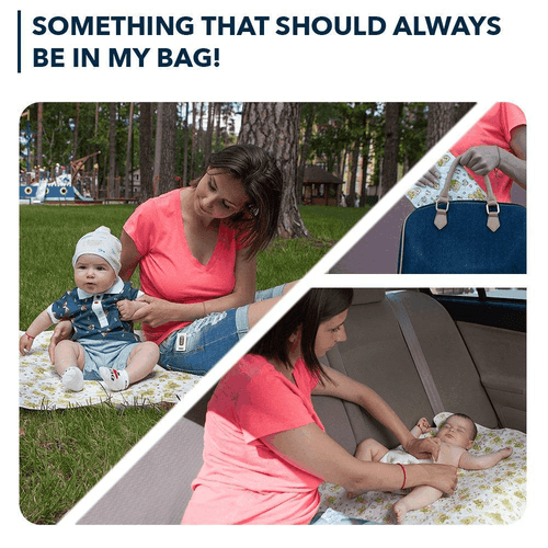 Baby Changing Mat   315 x 255 inch Waterproof Portable Travel Changing Pad - Picture 5 of 7