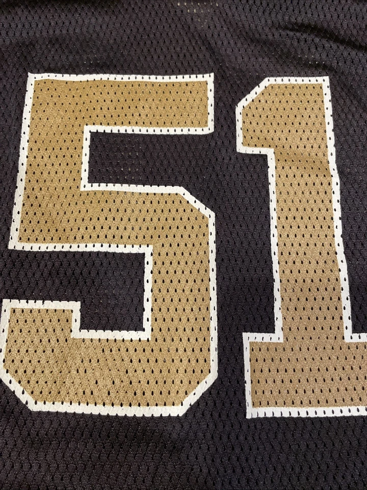 NFL New Orlean Saints Jonathan Vilma LB Niños M-5-6 Foto 2 de 4