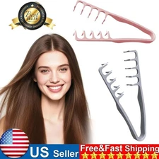 Texture Comb for Volumizing Hair, Wide-Tooth Root Lift Styling Tool for Men & Wo