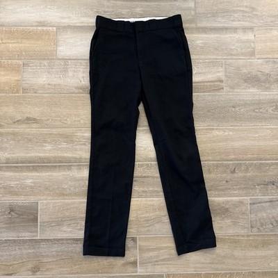 Dickies Pants 4 Slim Fit 776F Flex Work Pant Straight Leg Black Women s