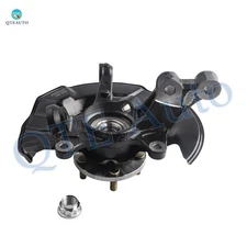 Front Left Steering Knuckle & Wheel Hub For 2009-2013 Toyota Corolla 5 Stud
