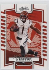 2023 Panini Absolute Black Ja'Marr Chase #85 13wt
