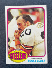 1976 Topps #522 Rocky Bleier - Steelers