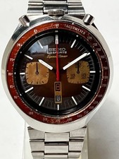 SEIKO 5 Sports Speed Timer Brown Horse 6138-0040