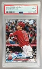 136971880 Shohei Ohtani 2018 Topps Holiday #HMW17 Rookie RC PSA 9