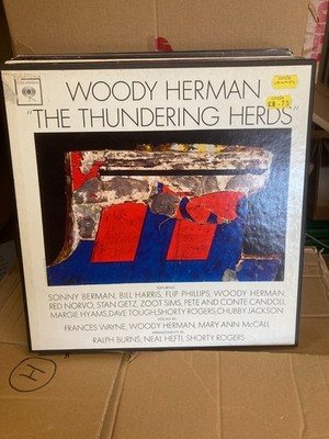 WOODY HERMAN THE THUNDERING HERD, 3 x LP BOX SETM C3L25, VG