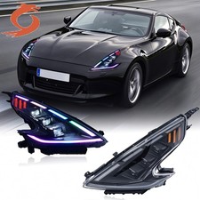 Sindar Led Headlight For Nissan 370z Z34 2009-2021 Drl Turn Signal Front Lamp Sindar Led Headlight For Nissan 370z Z34 2009-2021 Drl Turn Signal Front Lamp
