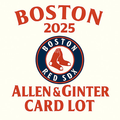 2025 Topps Allen & Ginter Boston Red Sox 11 Card Team Lot   No Duplicates