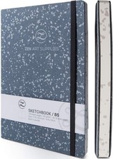 B5 Large Art Sketchbook Sketch Notebook with Thick 120 GSM Acid Free Ivory