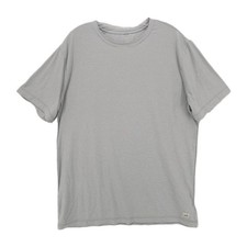 VUORI Strato Tech Tee Light Gray Soft Performance 4-Way Stretch Men's LARGE