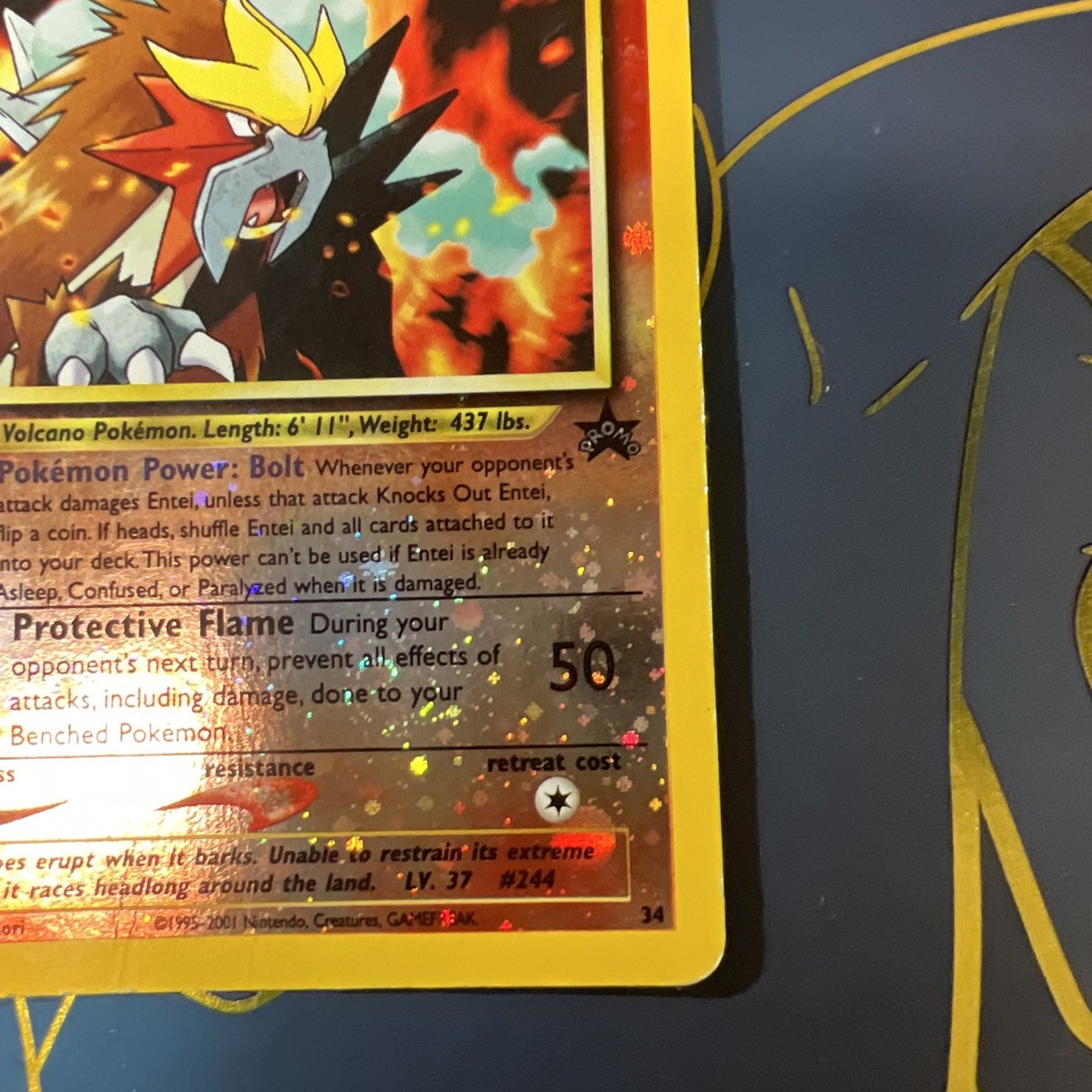 Pokmon TCG Entei #34 Reverse Holo Promo Card 2001 Movie Promo | eBay Pokmon TCG Entei #34 Reverse Holo Promo Card 2001 Movie Promo | eBay