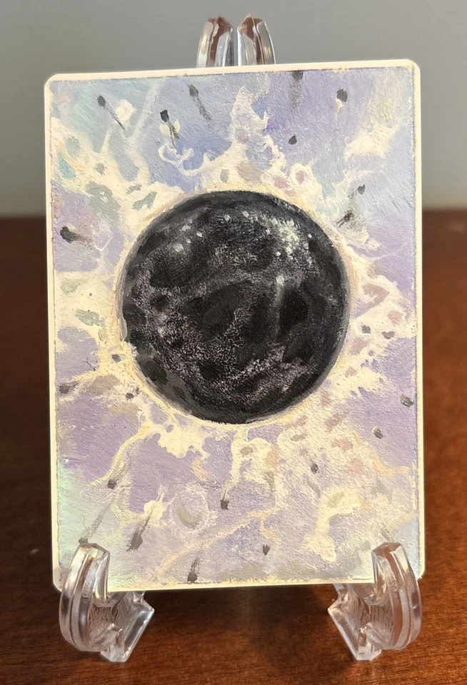 MTG Blood Moon Signed Painted Jim Pavelec Artist Proof Double Masters 2XM AP - Image 2 of 2