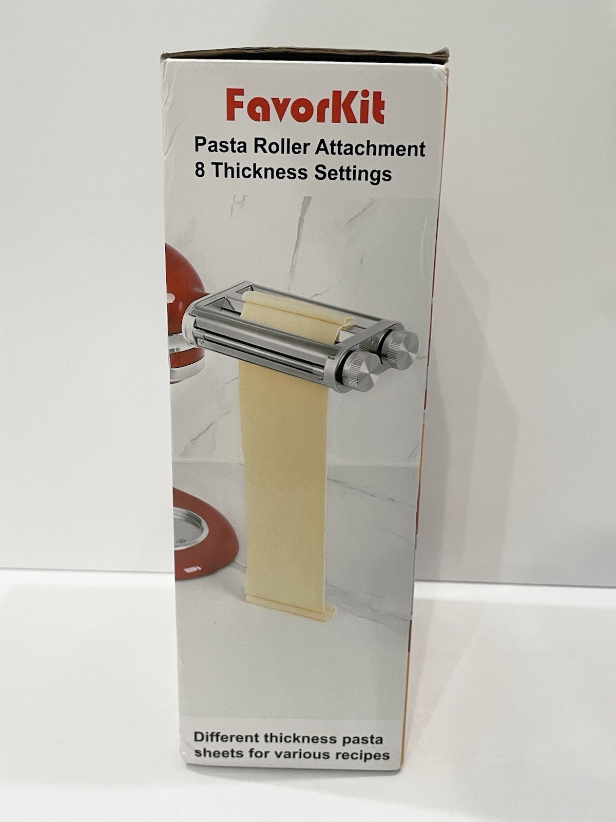 FavorKit Pasta Maker Attachment For Kitchenaid Mixers 3 In 1 Design NEW-READ