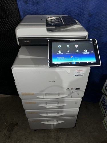 Ricoh MP C407 Multifunction Color Laser Printer, Factory Reset