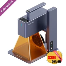 Refurbished LaserPecker LP2 Laser Engraver Handheld Laser Engraving Machine Wood
