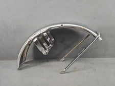 1974 1975 1976 HONDA CB360 360 TWIN FRONT FENDER GUARD CHROME OEM USED