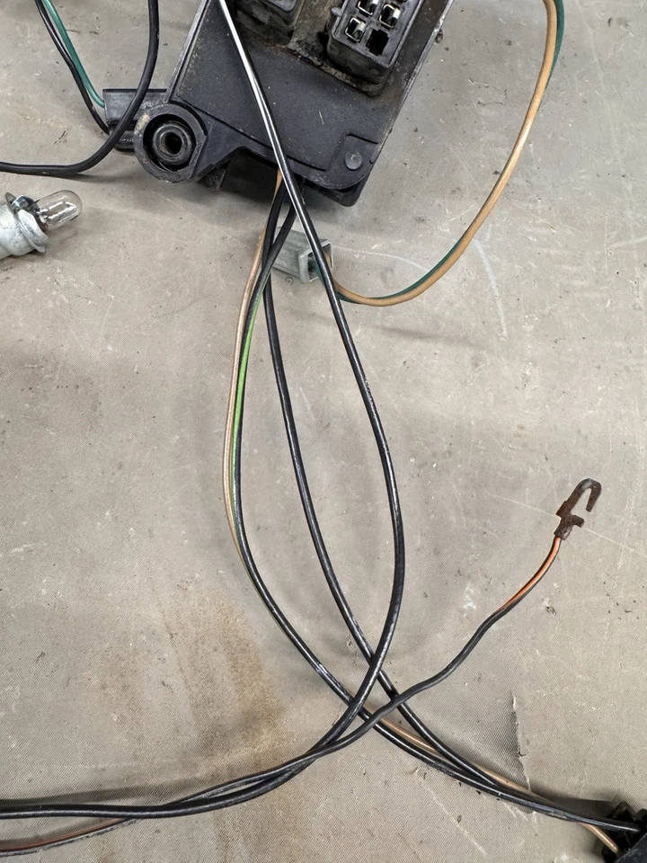 1963 1964 Chevy Impala Biscayne Belair Dash Fuse Block Main Wiring Wire Harness - Image 3 of 4