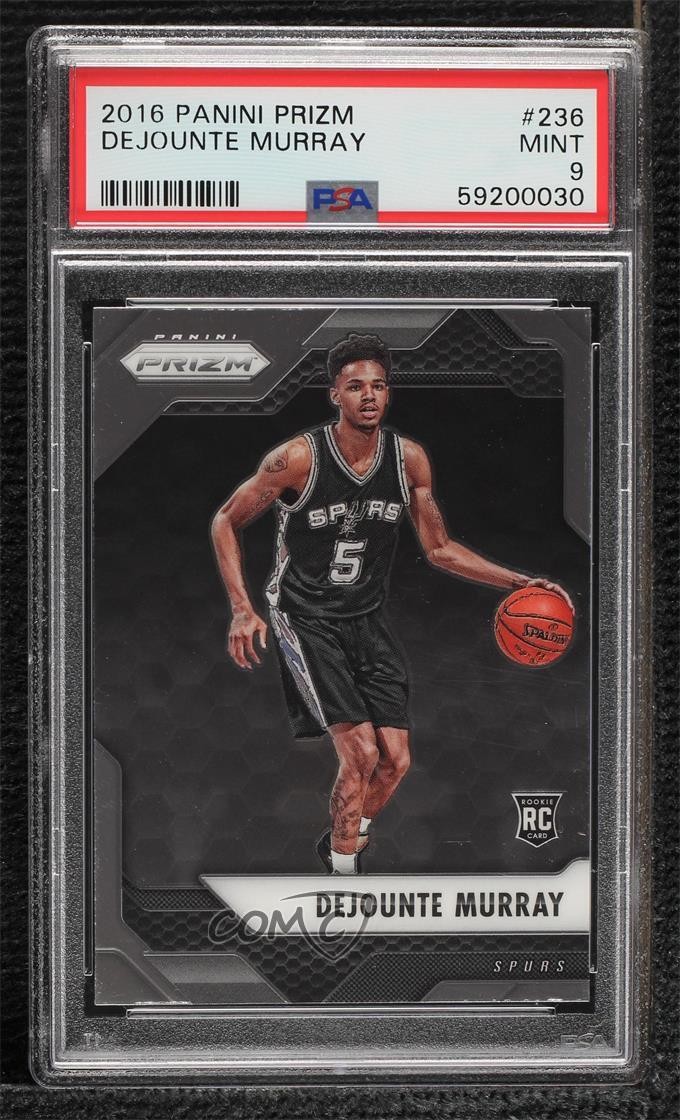2016-17 Panini Prizm Dejounte Murray #236 PSA 9 MINT 1q7
