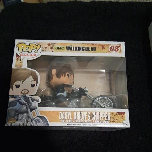 Funko Pop! Rides: The Walking Dead - Daryl Dixon's Chopper #8 NOT MINT