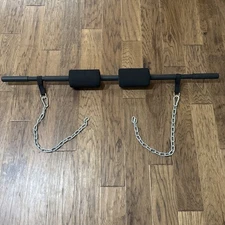 Bowflex Power Pro XTL Padded Squat Bar with Chains FREE SHIPPING