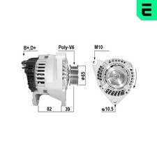 ERA Lichtmaschine Generator Lima 211037A 12V für VW PASSAT B5 3B2 Variant 3B5 C4