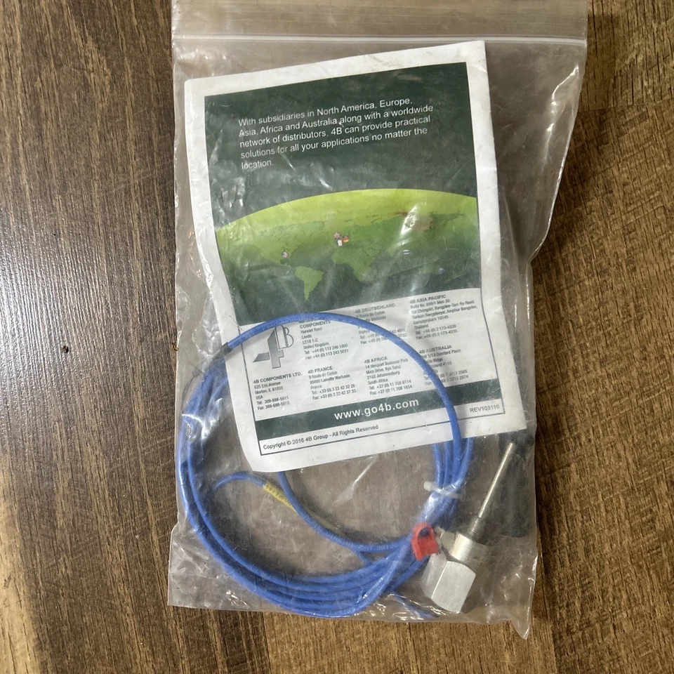 4B Components ADB20V3C/D3 Adjustable Depth Bearing Temp Sensor 3" Probe - Image 2 of 2