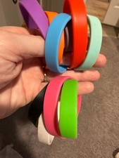 14 Pcs Silicone Rubber Bracelets Colorful Wristbands for Men Women Accessories