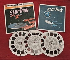 VTG GAF View-Master, 21 Stereo Pictures on 3 Reels "Star Trek" Packet No. B 499