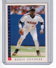 1993 Score #433 Reggie Jefferson - Indians