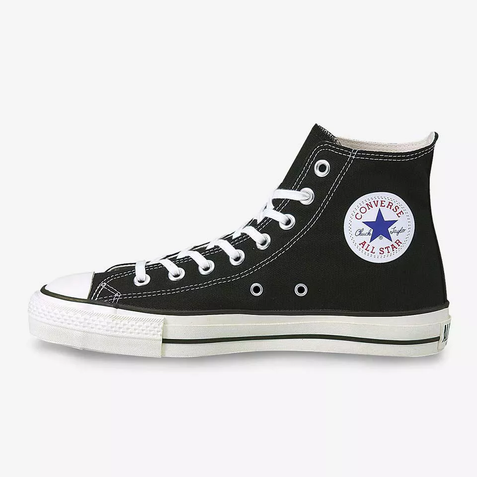 Converse Canvas All Star J HI Black MADE IN JAPAN Limited CHUCK