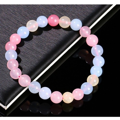 4mm-10mm Natural Gemstone Beaded Stretch Bracelet Crystal Healing Reiki Gifts - Picture 279 of 440
