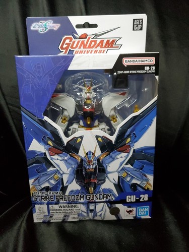 NUEVA Figura Bandai GUNDAM UNIVERSE ZGMF-X20A STRIKE FREEDOM GUNDAM GU-28 Japón - Imagen 1 de 6