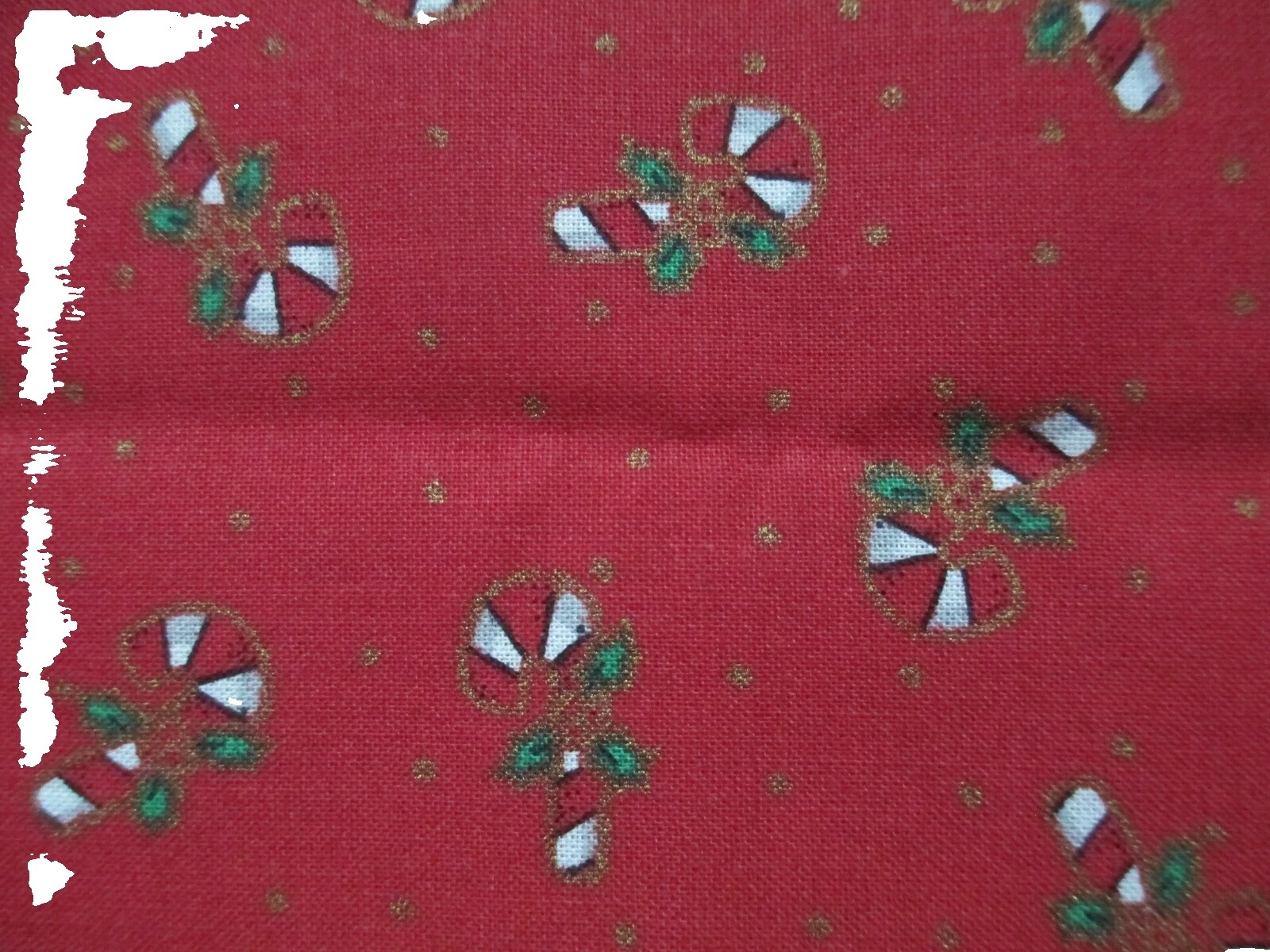 Géneros artesanales de acolchado Red Rooster Blanco