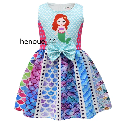 minnie stitch Cartoon Bowknot Dress Skirt Princess Party Birthday Fancy girl - Picture 14 of 69