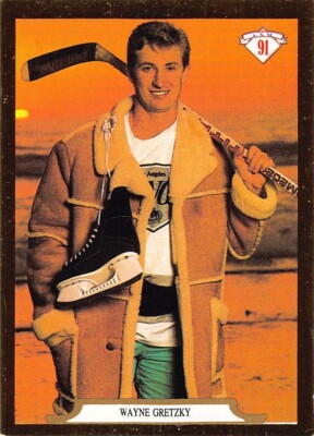 1991 AMERICAN SPORTS MONTHLY Wayne Gretzky Odd-Ball #1 EX/EX+ LOS ANGELES KINGS