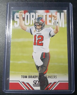 #ST25 - Tom Brady - Score Football 2021 - Tampa Bay Buccaneers - Score Team 