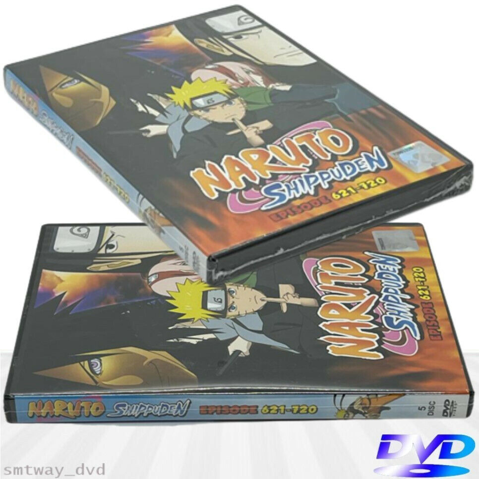 NARUTO SHIPPUDEN ( BOX 4 ) - ANIME TV SERIES DVD ( 401-500 EPS