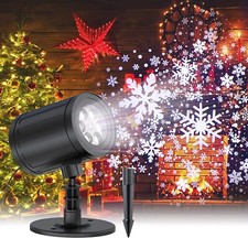 Christmas Snowflake Projector Light Indoor/Outdoor NEW